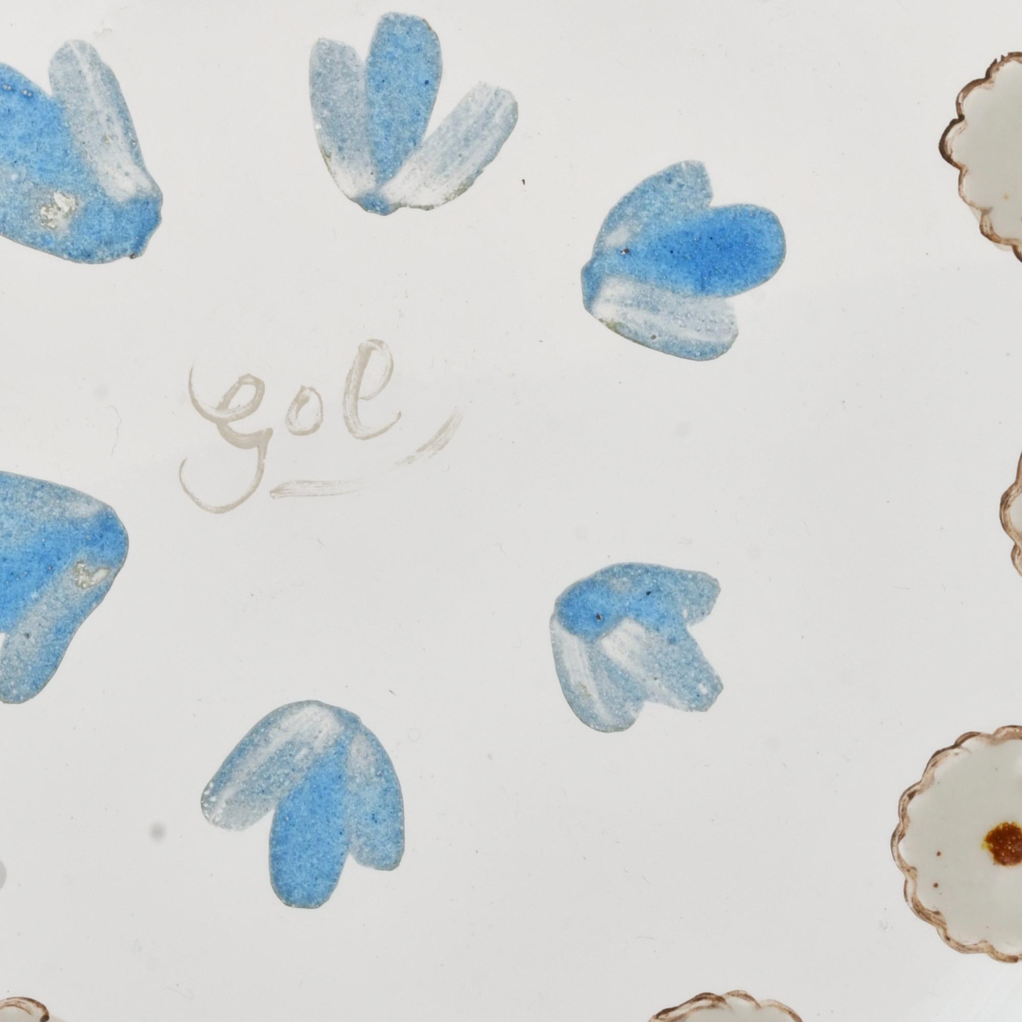 JOSEP MARIA GOL (1897-1976). Pareja de platos.