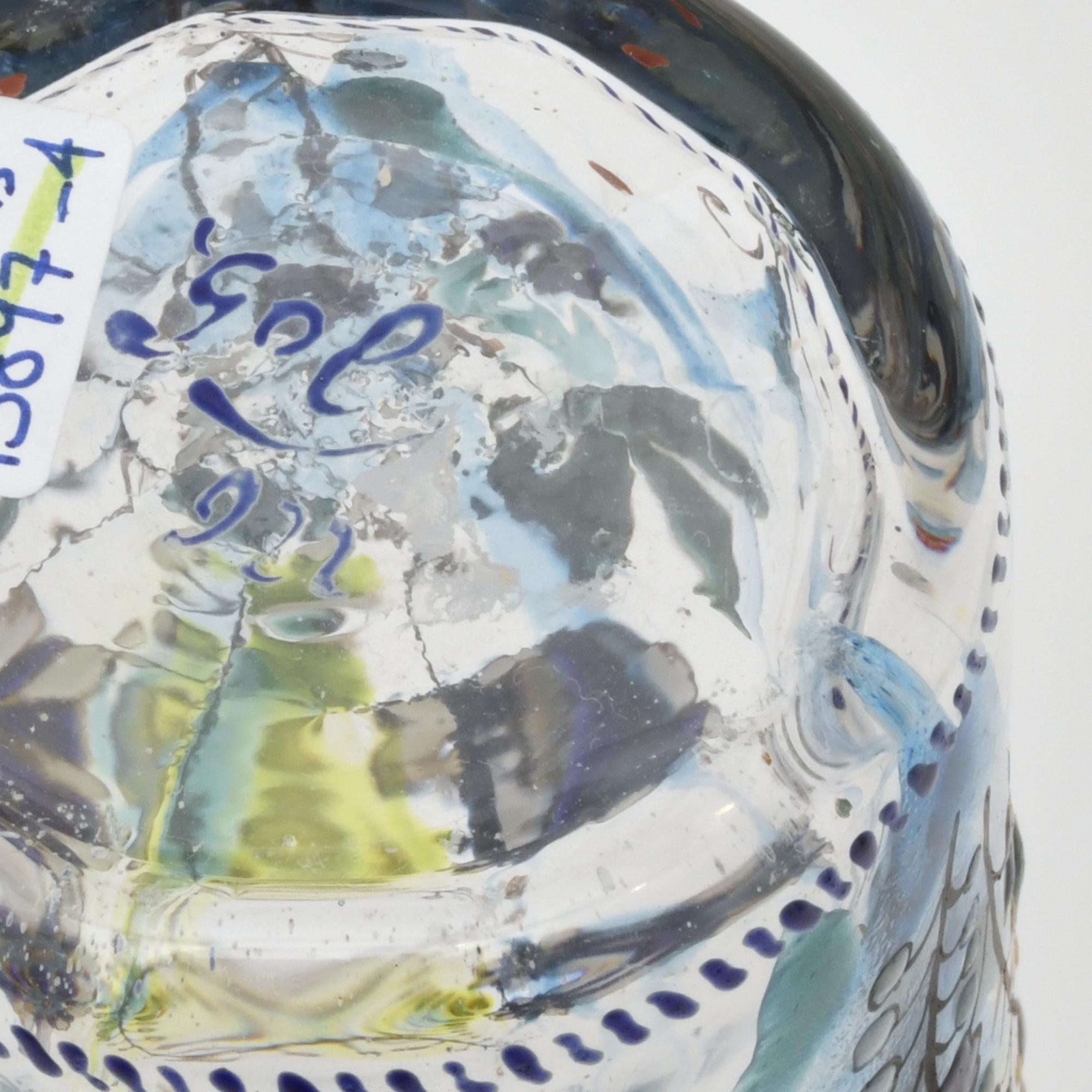 JOSEP MARIA GOL (1897-1976). Conjunto de dos vasos y una co