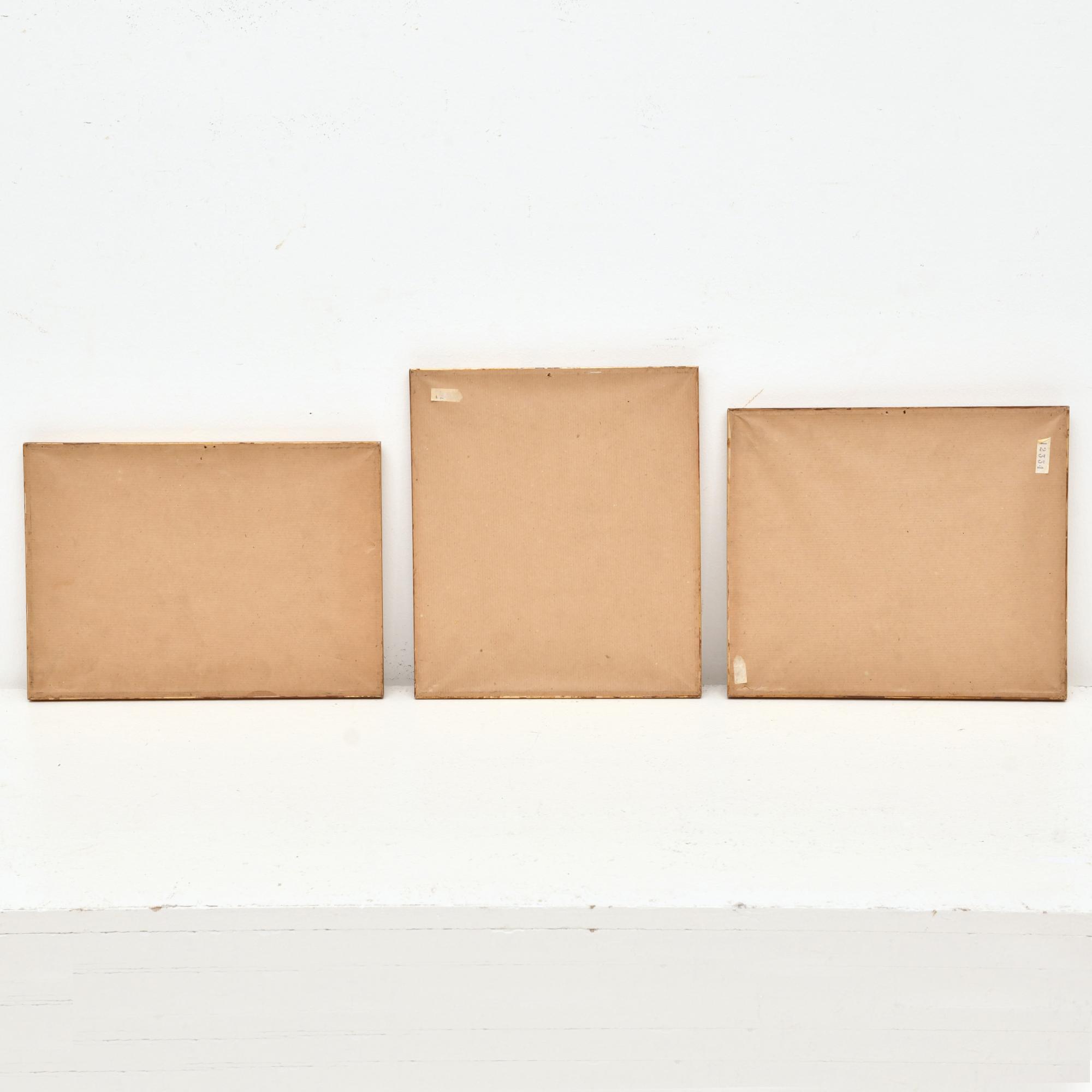 PERE PRUNA OCERANS (1904-1977). Conjunto de tres litografía