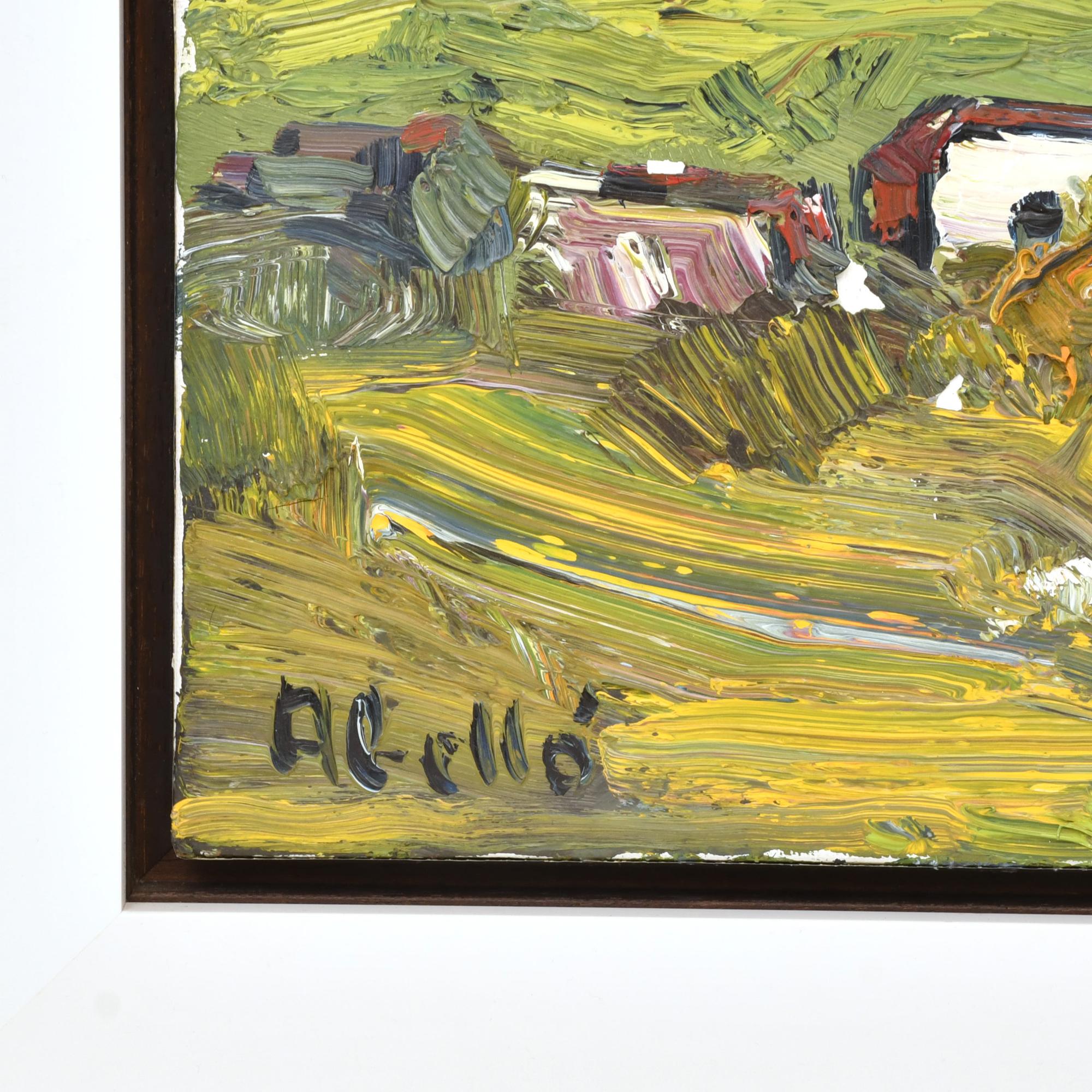 JOAN ABELLÓ (1922-2008). "Estudi", 1983.