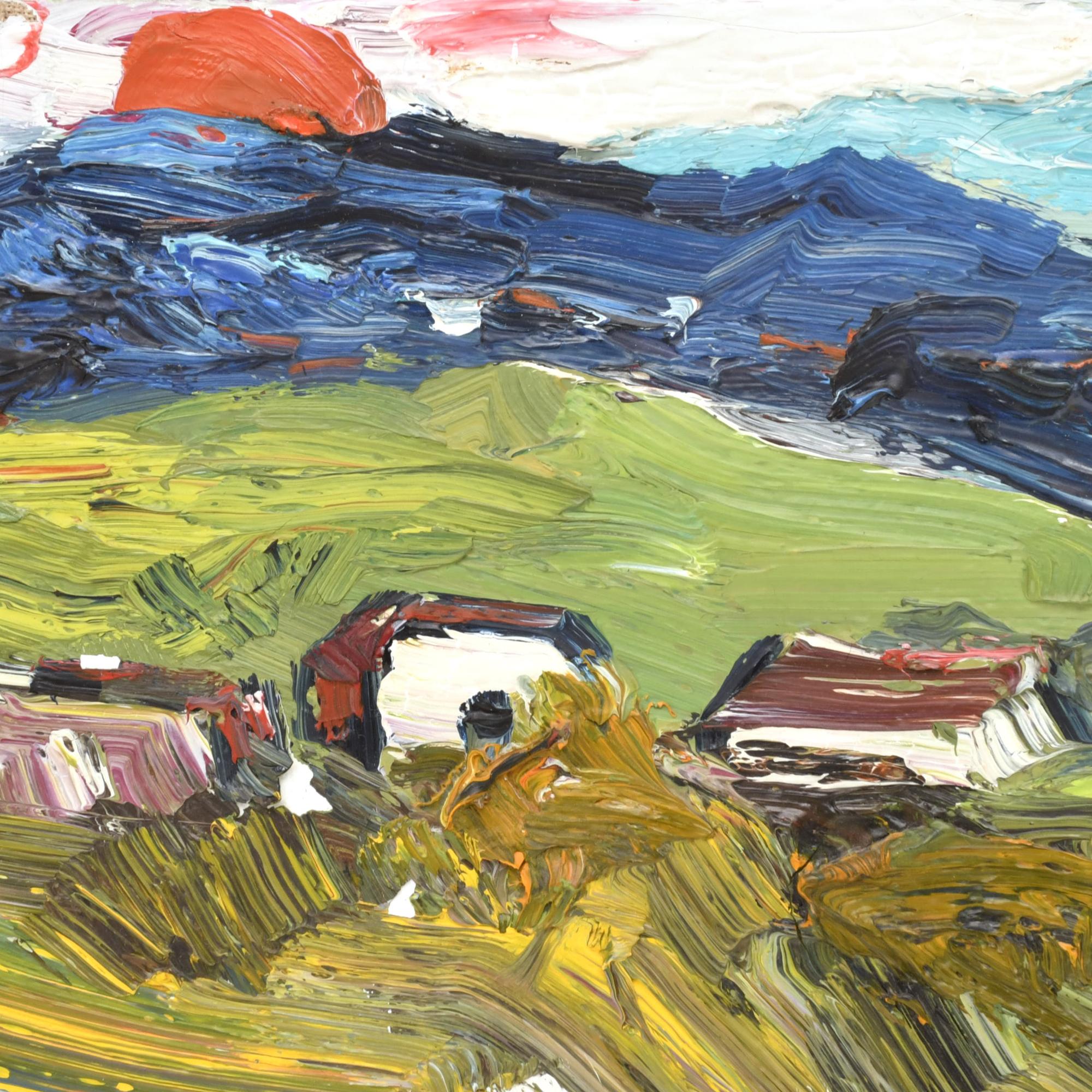 JOAN ABELLÓ (1922-2008). "Estudi", 1983.