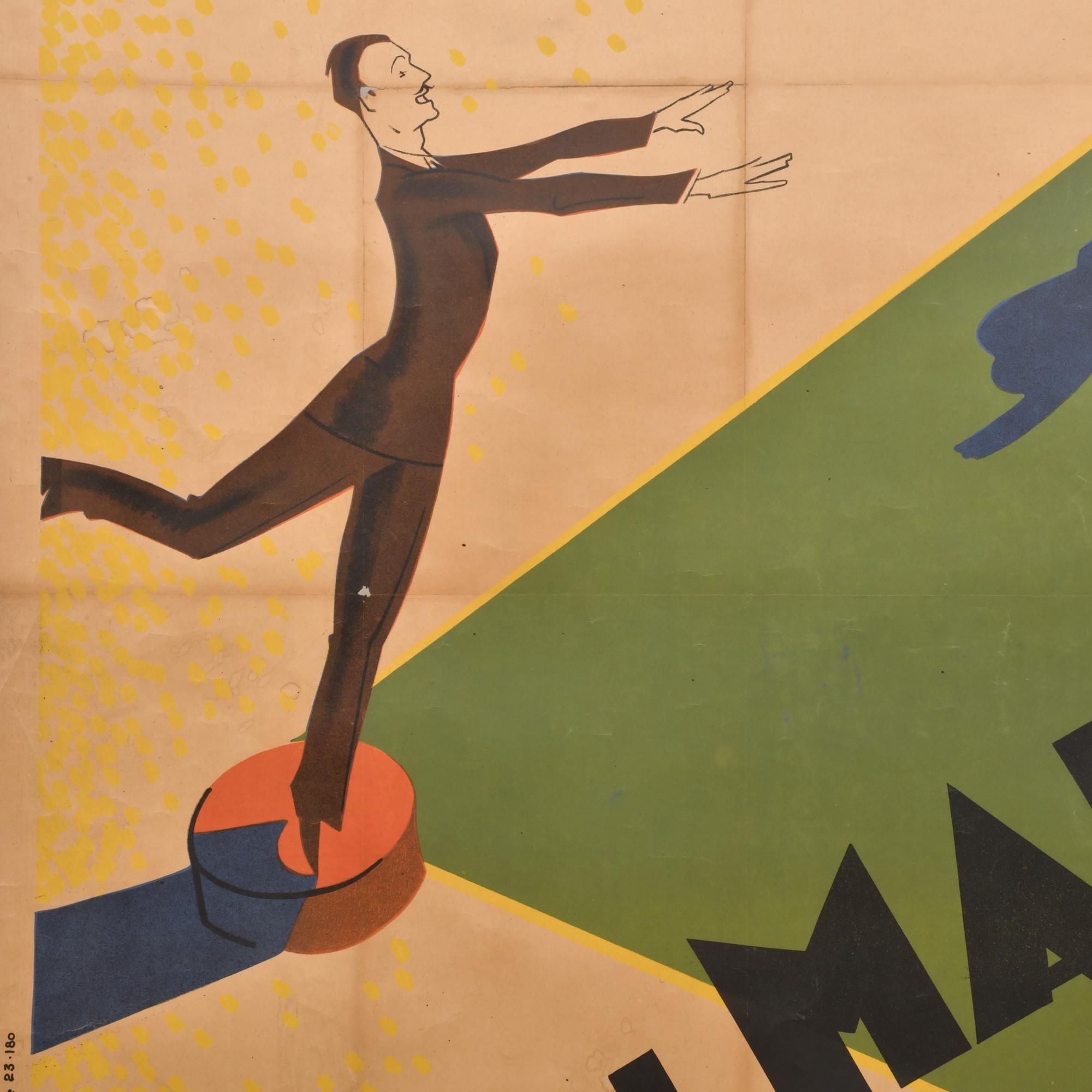 Cartel original de la película "Astucia de mujer", de 1931.