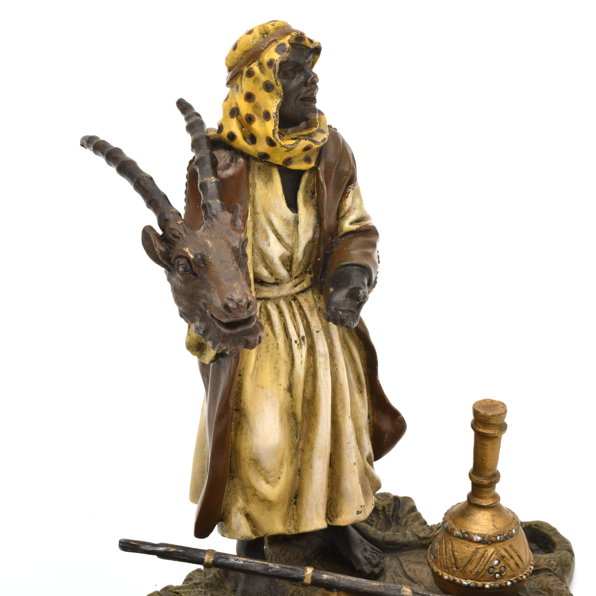 SIGUIENDO MODELOS DE FRANZ BERGMAN. Figura de cazador, sigl