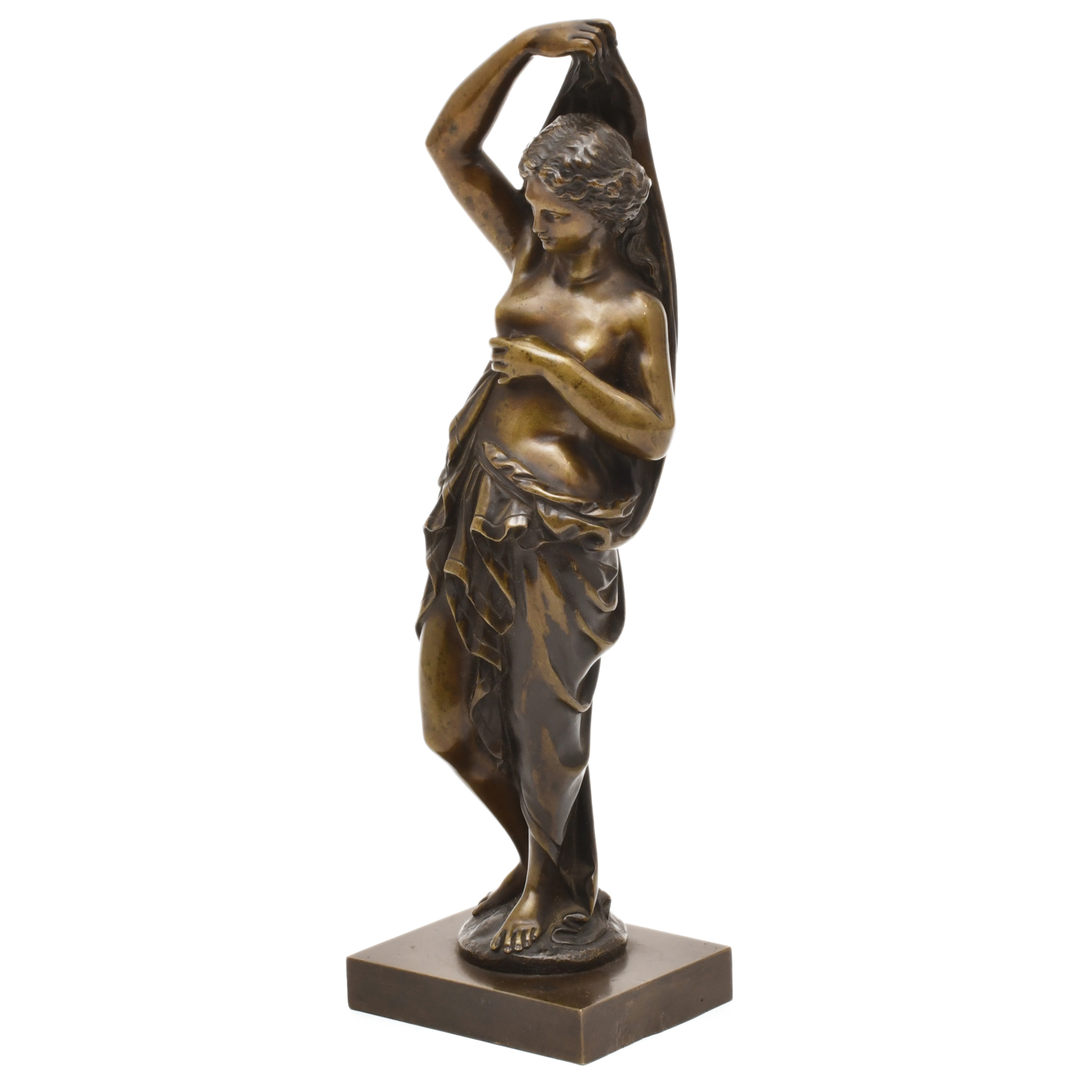 ESCUELA FRANCESA, FIN. SIGLO XIX. Figura femenina. 