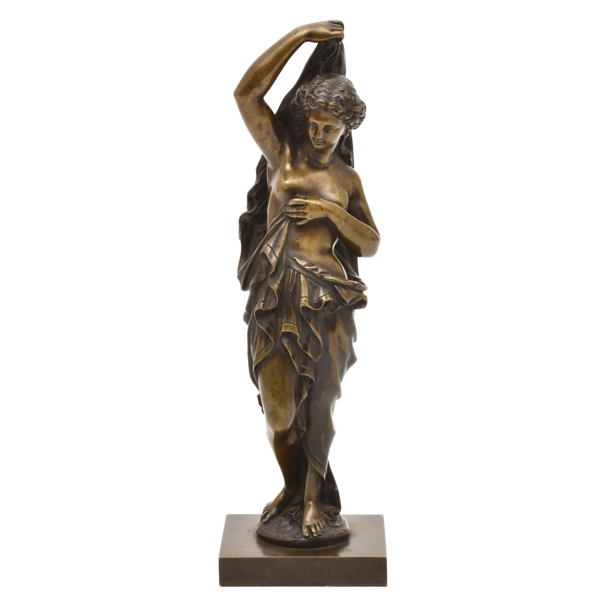 ESCUELA FRANCESA, FIN. SIGLO XIX. Figura femenina. 