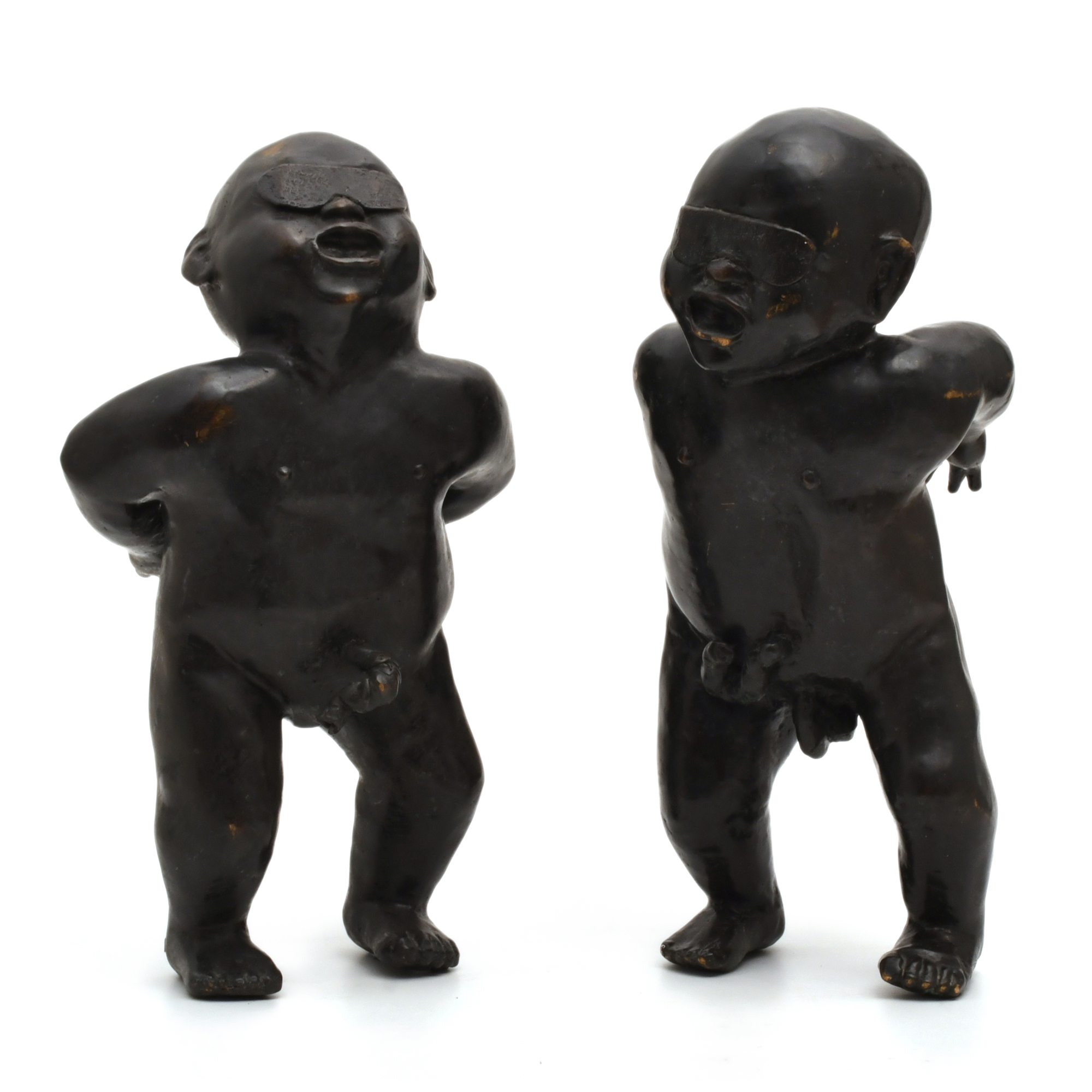 LUIS VIDAL (1970), pareja de figuras de la série "Lindos", 