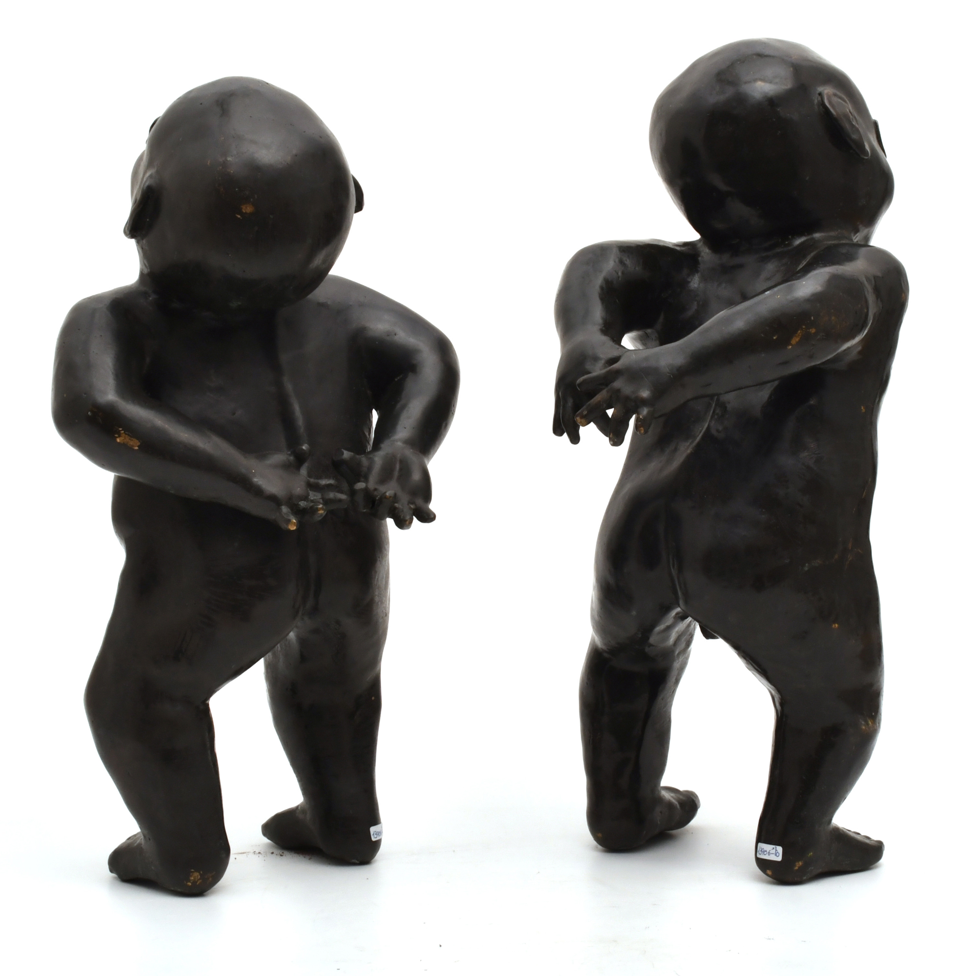 LUIS VIDAL (1970), pareja de figuras de la série "Lindos", 