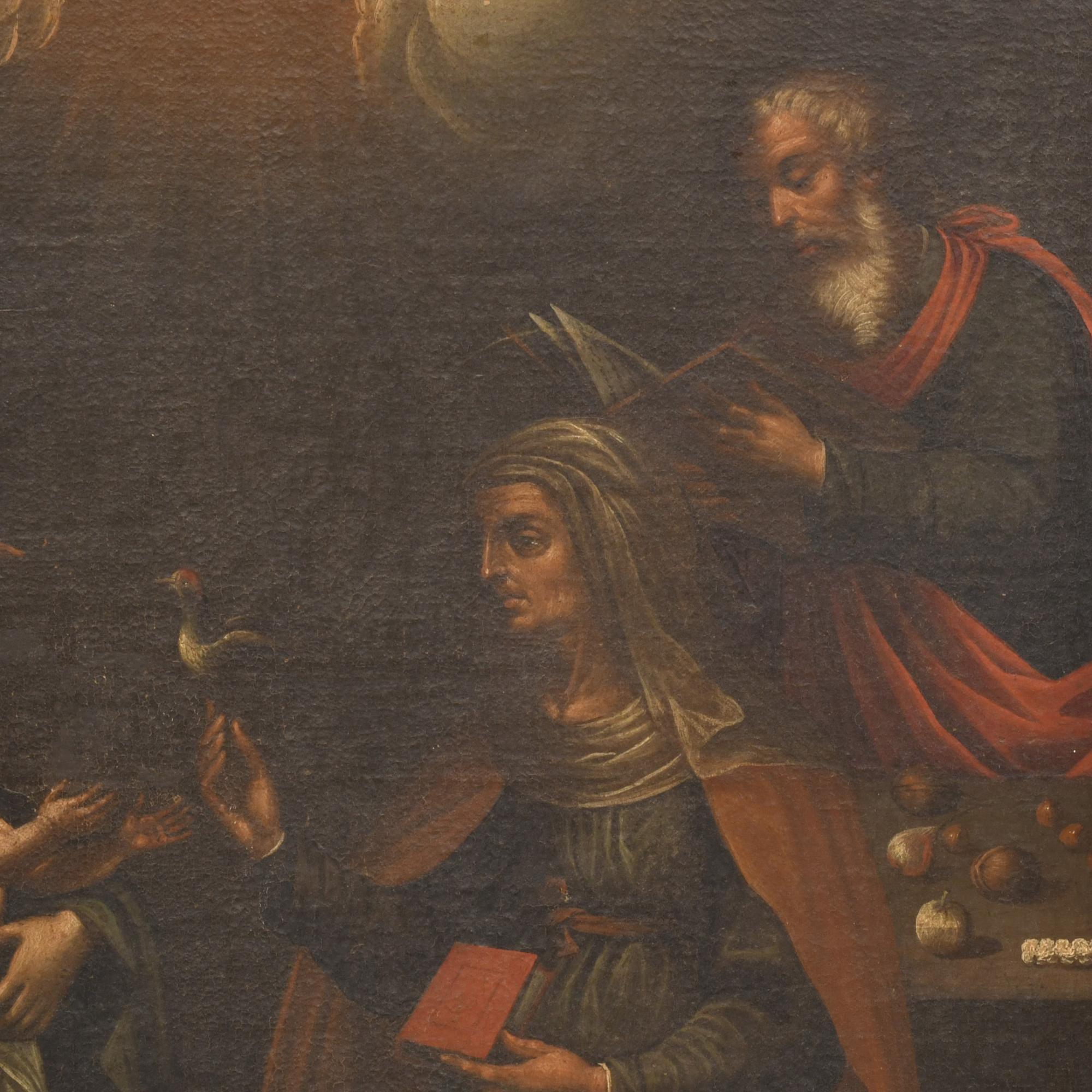 ESCUELA PROBABLEMENTE ARAGONESA, SIGLO XVIII. "Sagrada fami