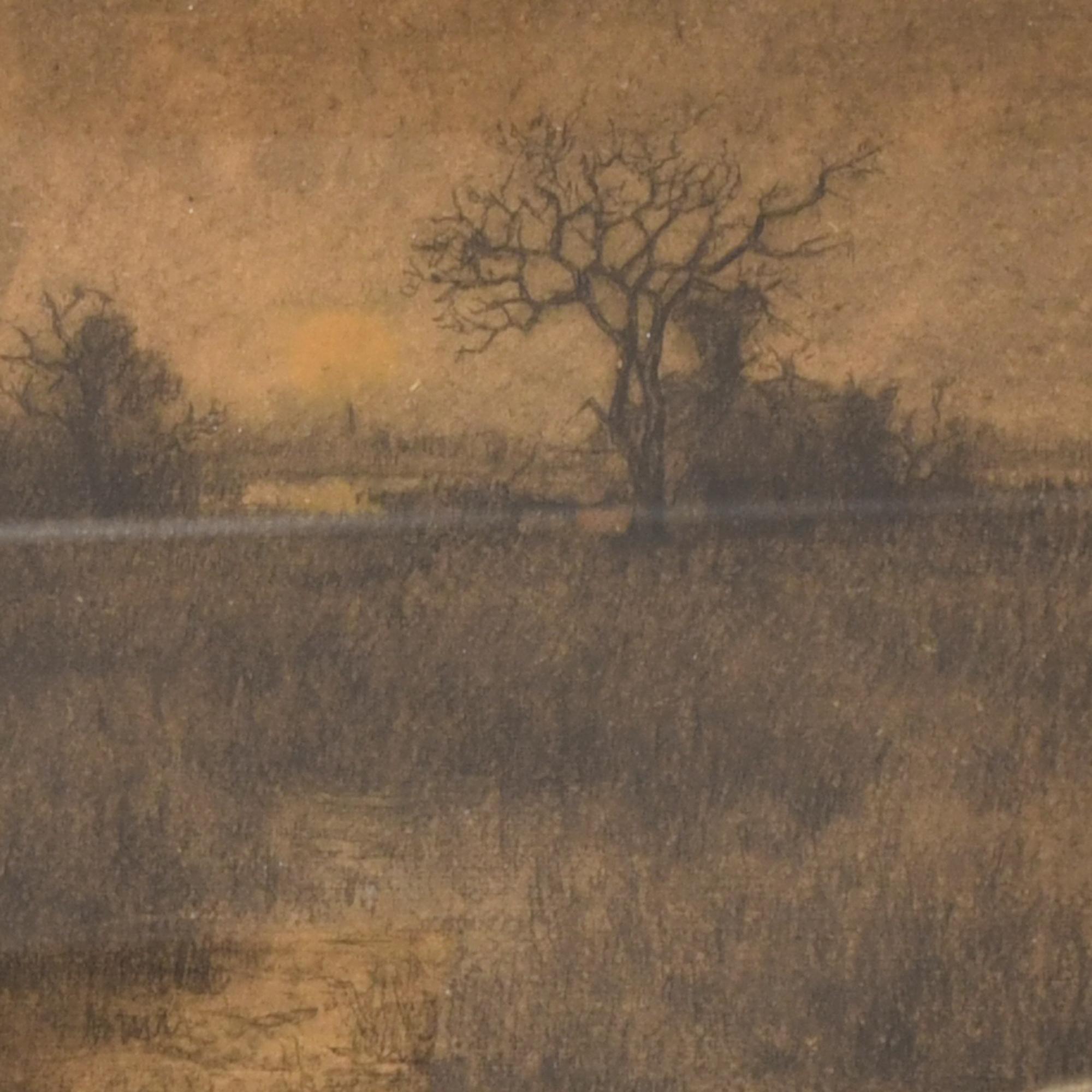 ELISEU MEIFRÉN ROIG (1859-1940). "Paisaje".