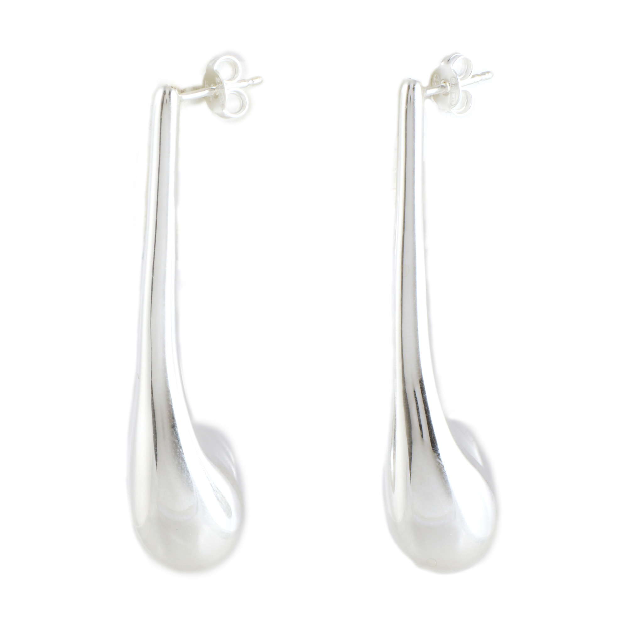 Pendientes en forma de gota.