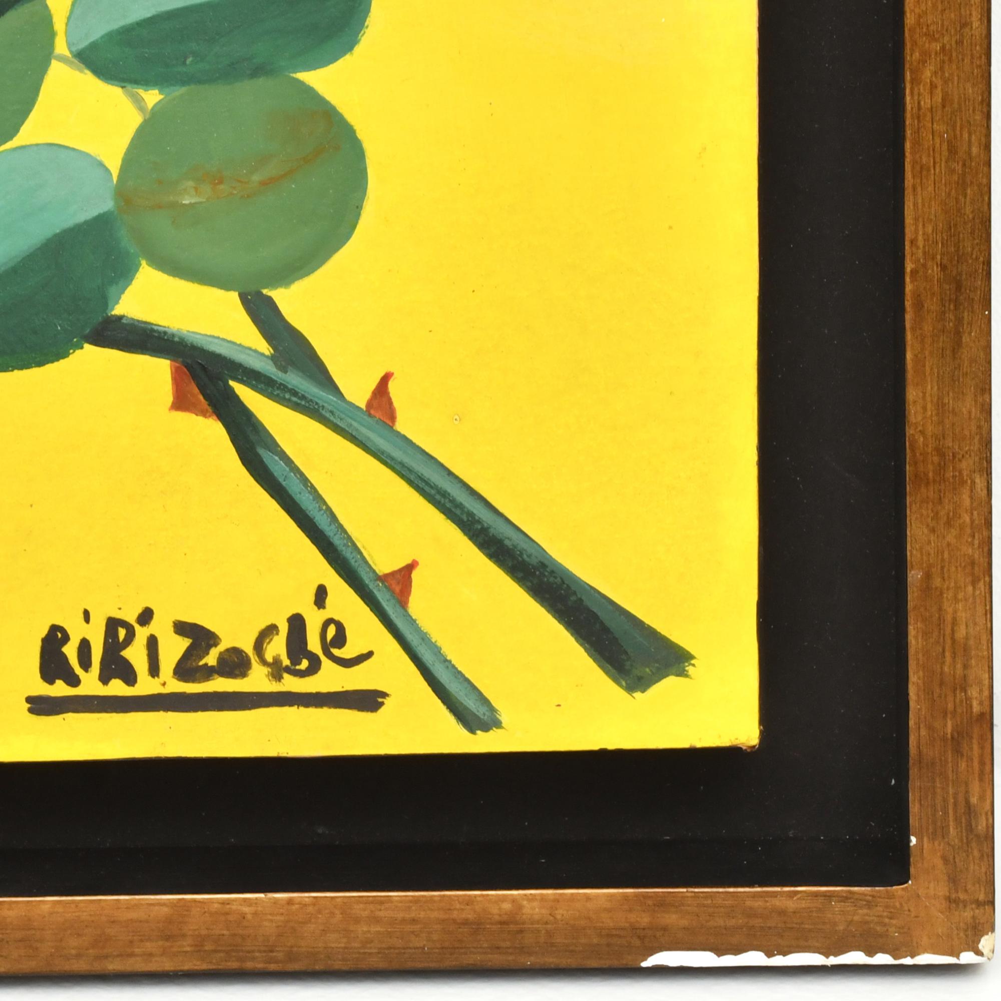 BIBI ZOGBE (1890-1975).  "Dos Rosas".