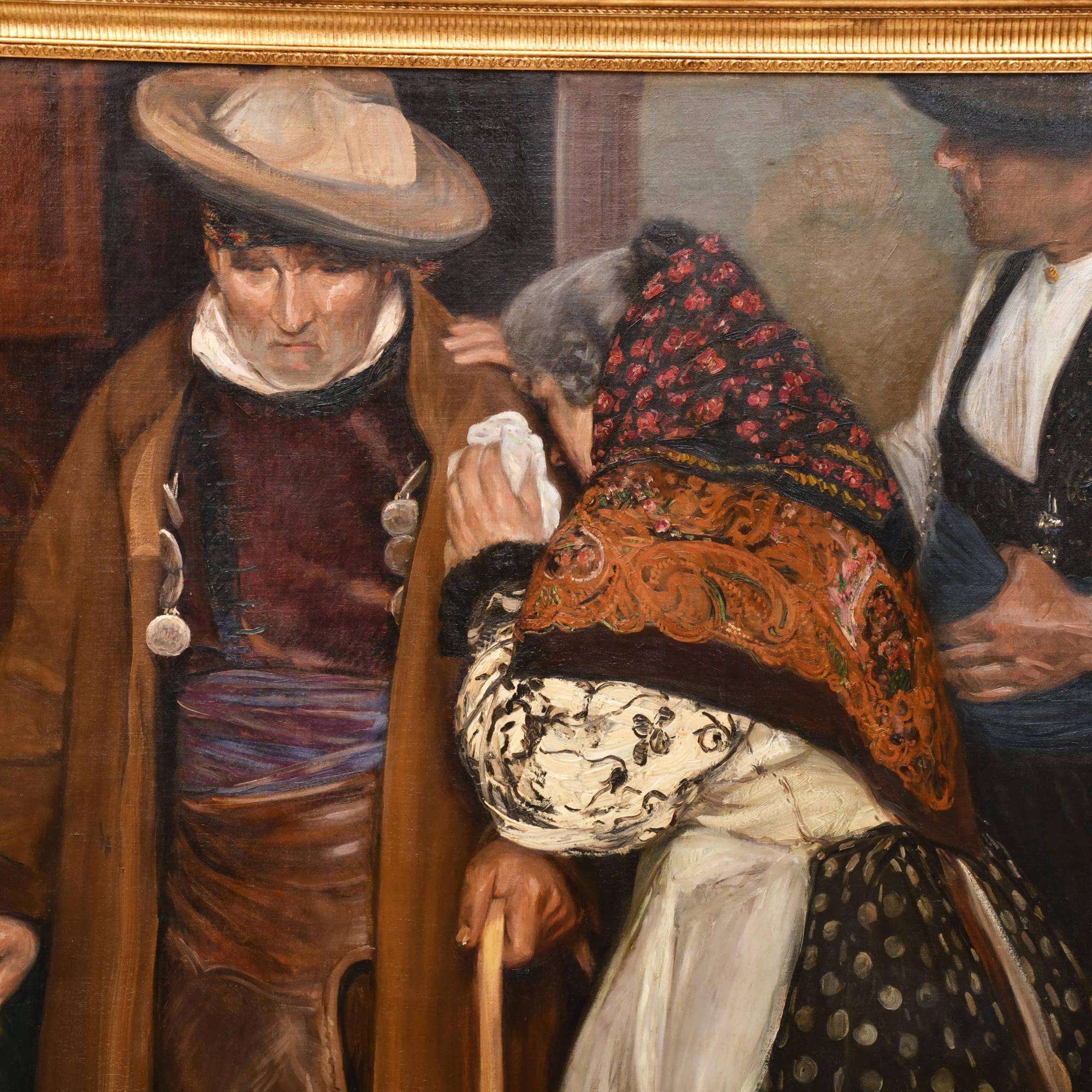 CARLOS VÁZQUEZ (1869-1944) "La hija pródiga", 1911.