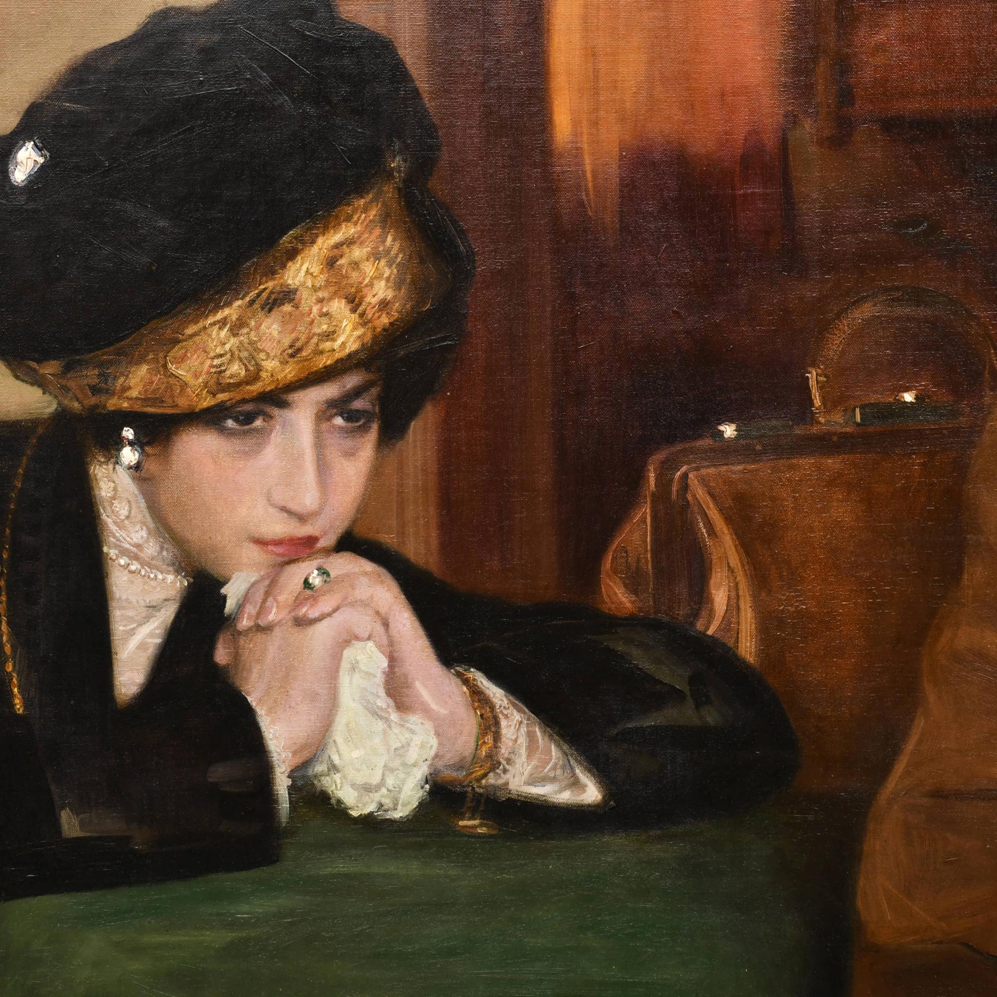 CARLOS VÁZQUEZ (1869-1944) "La hija pródiga", 1911.