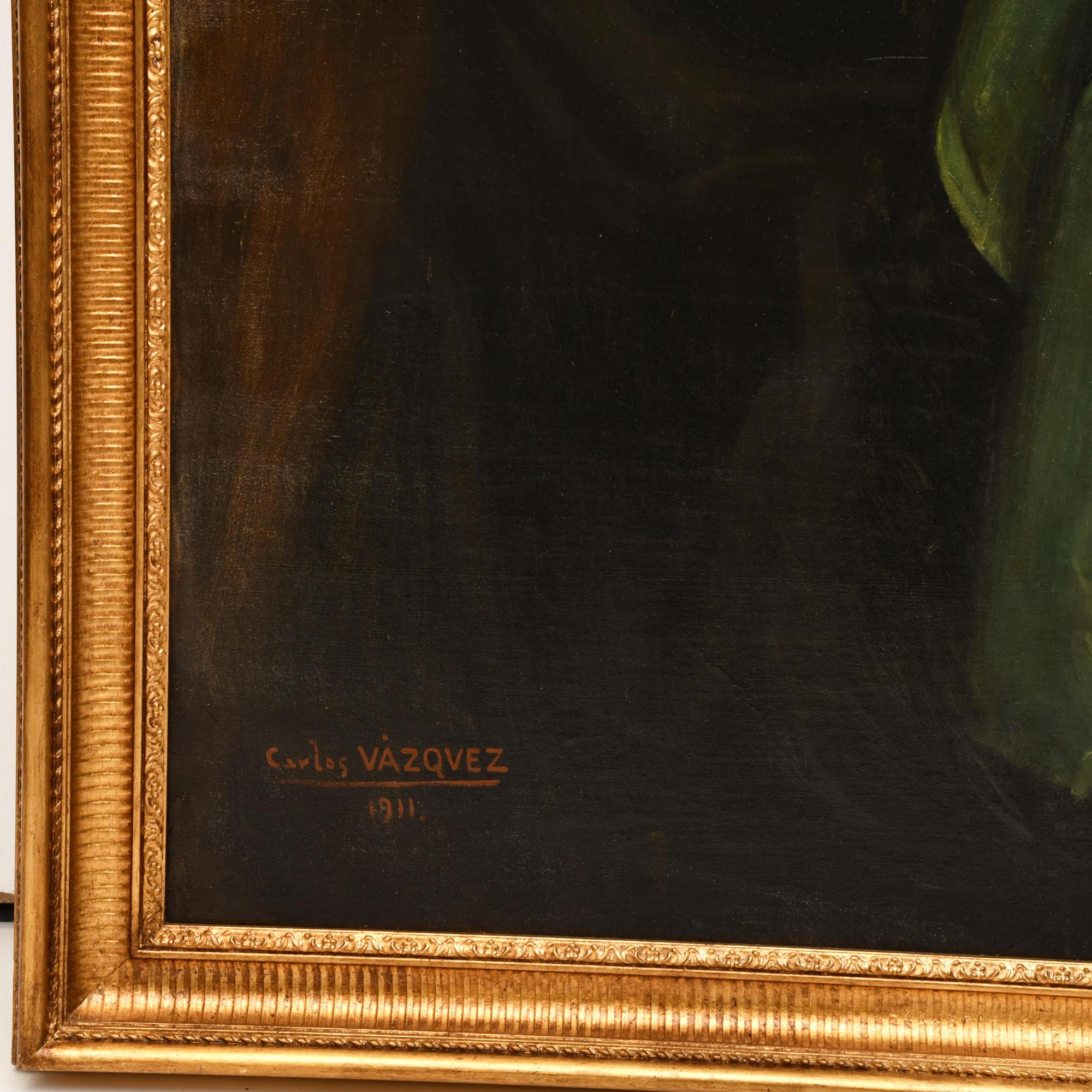 CARLOS VÁZQUEZ (1869-1944) "La hija pródiga", 1911.