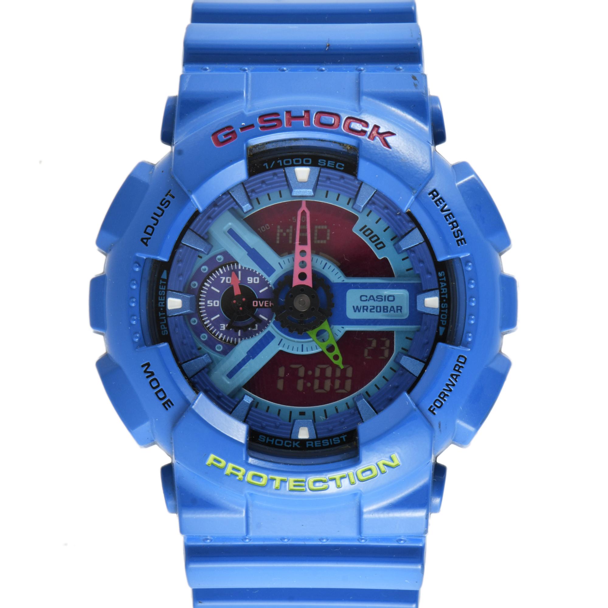 CASIO, G-SHOCK GA110HC, Reloj de pulsera.