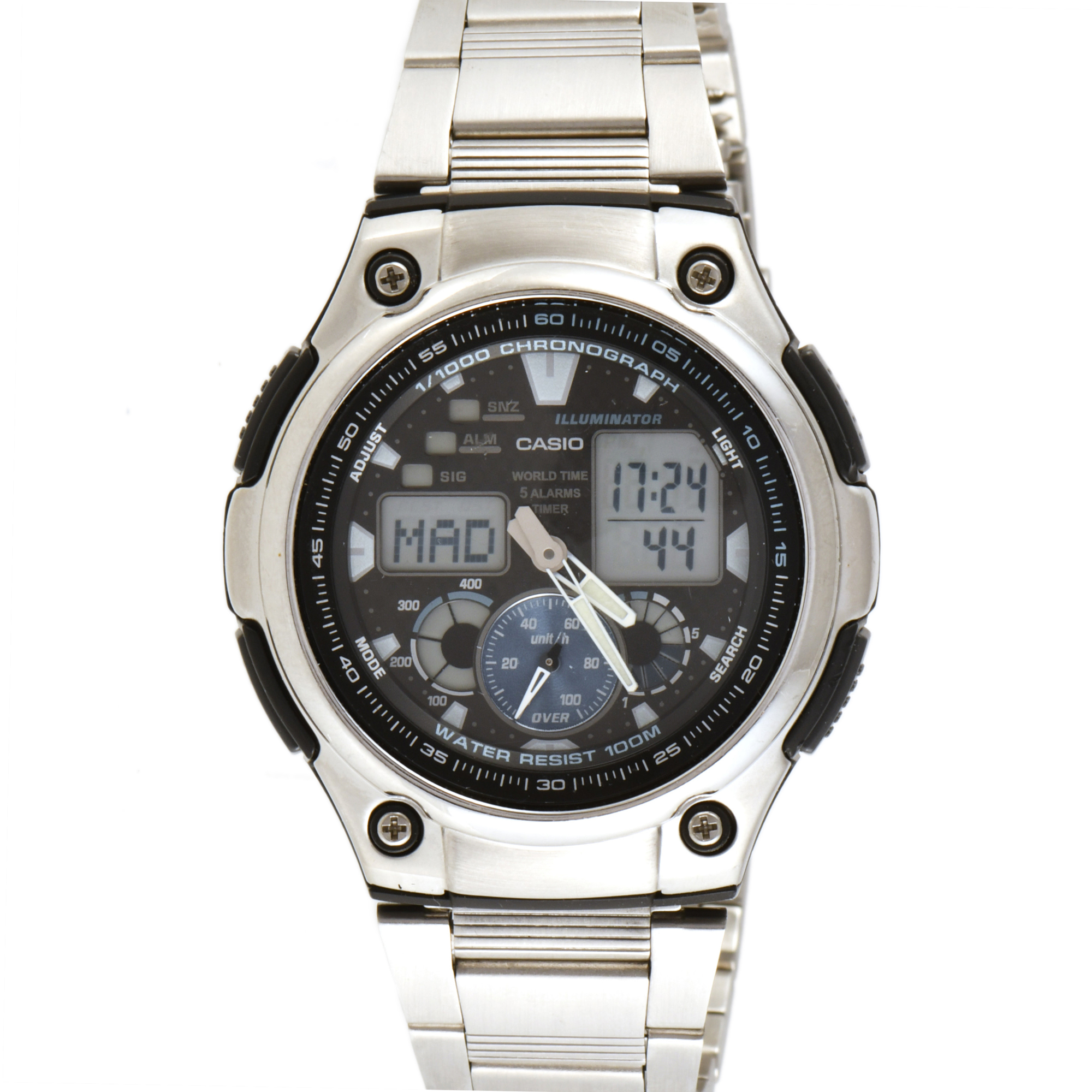 CASIO, AQ 190W, Reloj de pulsera.