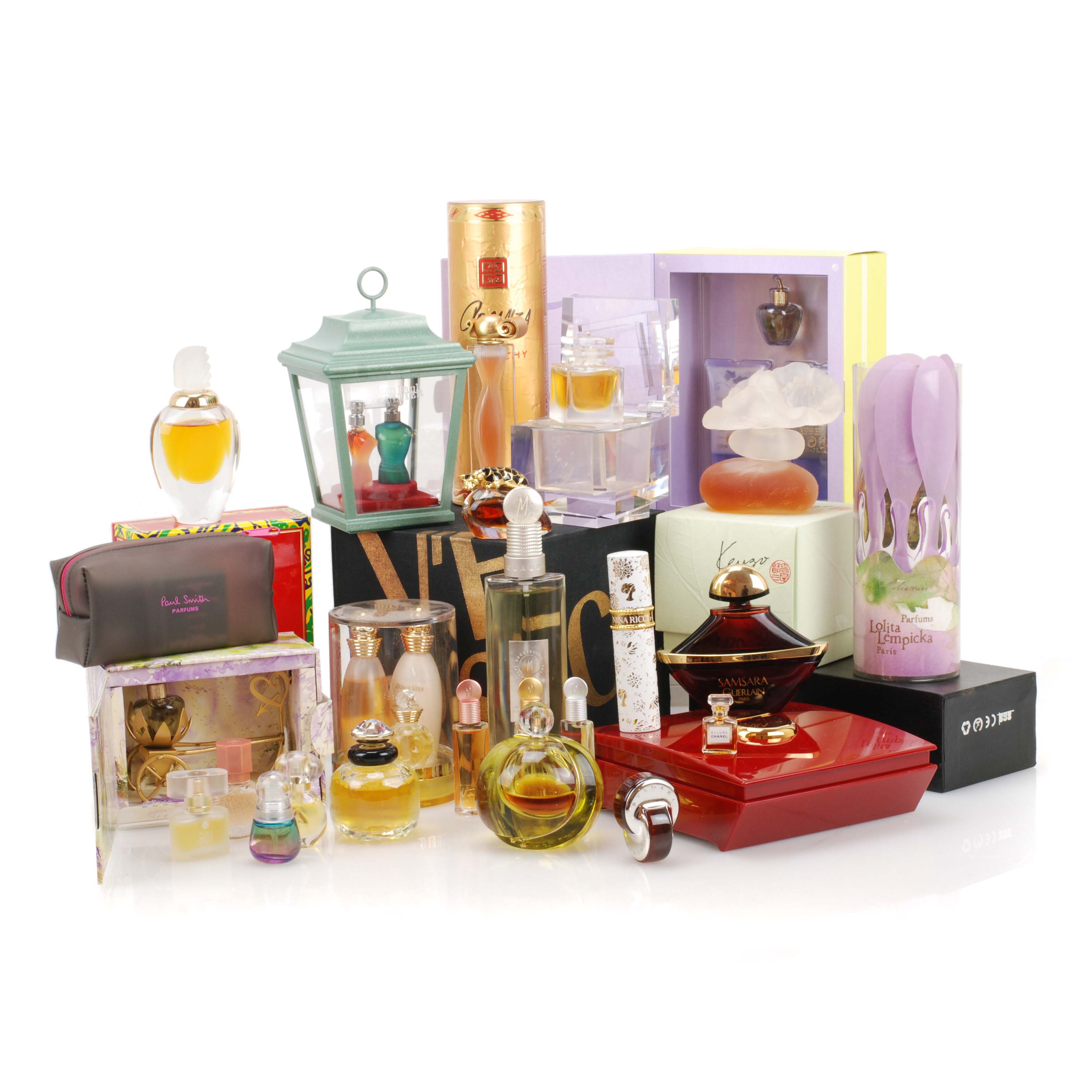 COLECCIÓN DE PERFUMES FRANCESES E ITALIANOS