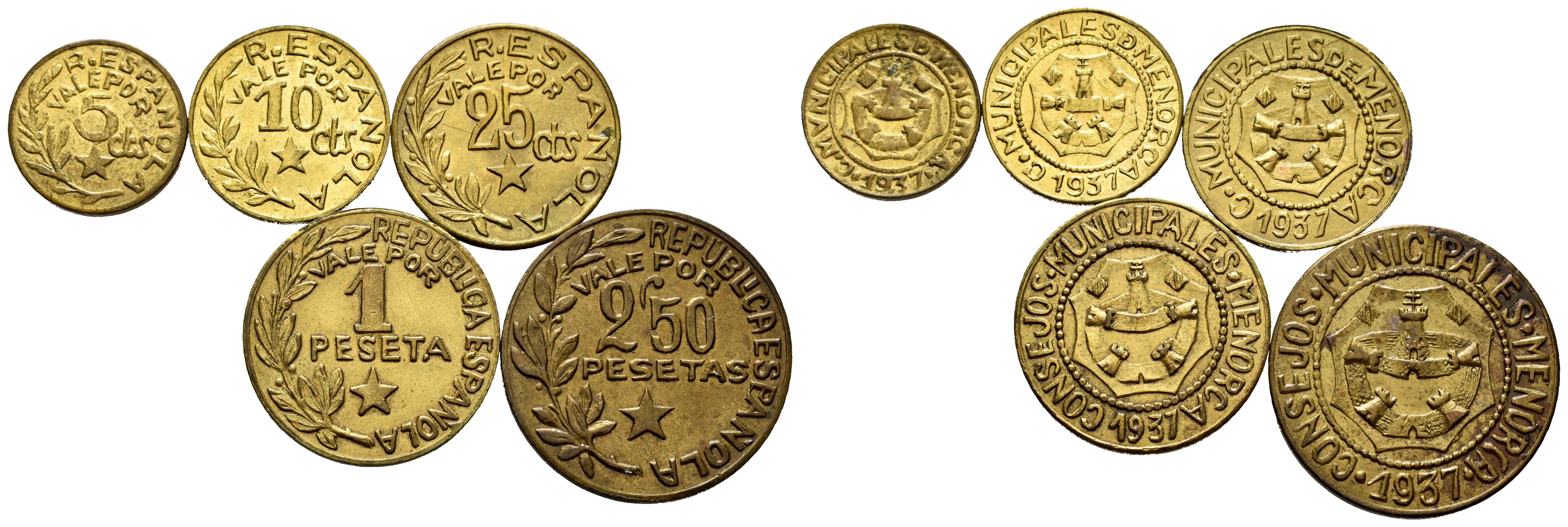 Monedas Contemporáneas