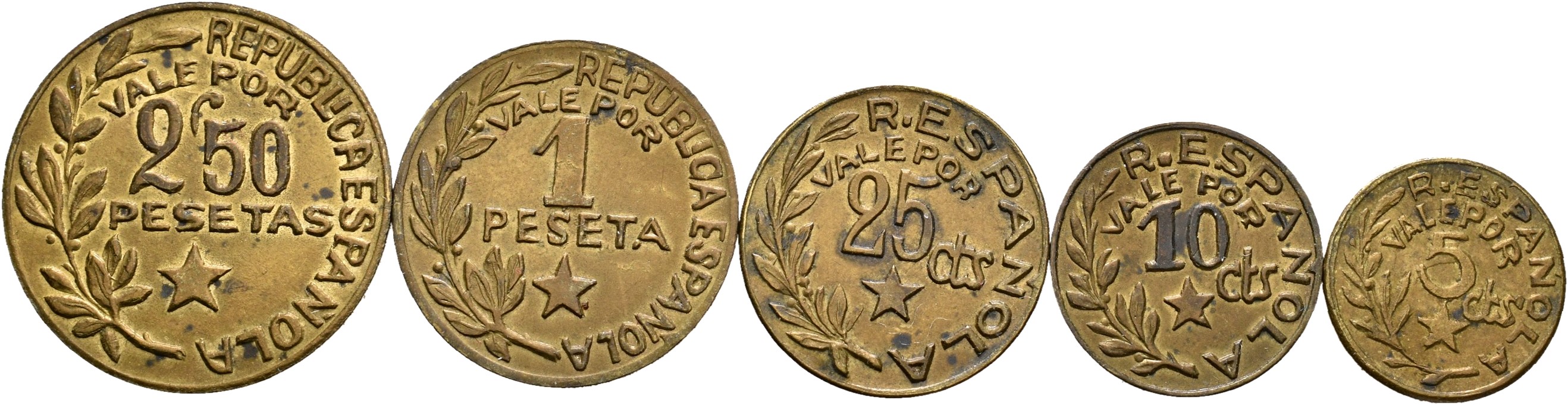 Monedas Contemporáneas