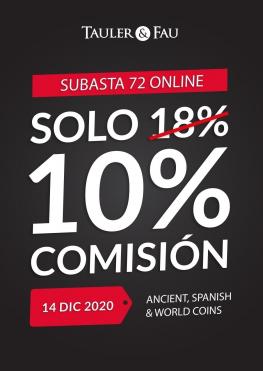 Subasta 72 - Solo 10% Comisión