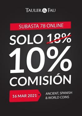 Subasta 78 - Solo 10% Comisión