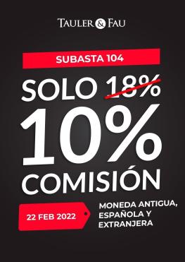 Subasta 104 - Solo 10% Comisión
